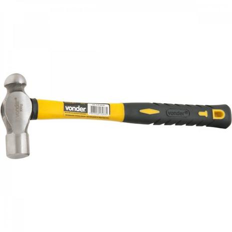 Martelo bola 400 g com cabo de fibra Vonder Menor preço em Martelo bola 400 g com cabo de fibra Vonder