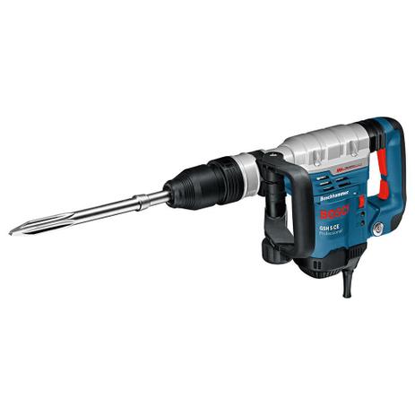 Martelo Demolidor 1.500W e até 8,3J GSH 5 CE - Bosch 220V Menor preço em Martelo Demolidor 1.500W e até 8,3J GSH 5 CE - Bosch 220V