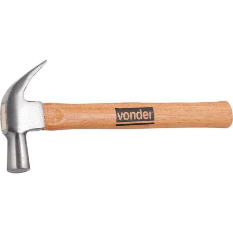 Martelo unha 25mm aço forjado polido cabo madeira - Vonder Menor preço em Martelo unha 25mm aço forjado polido cabo madeira - Vonder