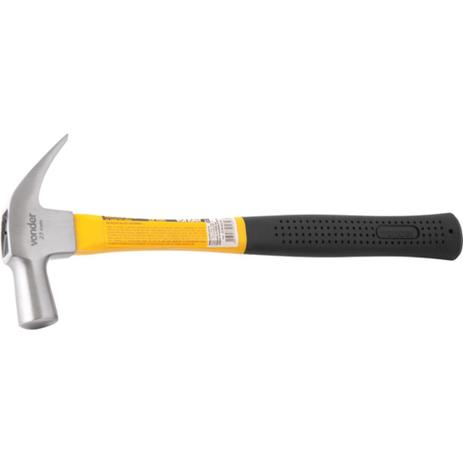 Martelo unha polido 23 mm com cabo de fibra - Vonder Menor preço em Martelo unha polido 23 mm com cabo de fibra - Vonder