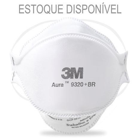 Máscara 3M Aura 9320+BR 1 UNIDADE Menor preço em Máscara 3M Aura 9320+BR 1 UNIDADE