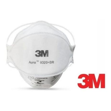 Máscara 3M AURA 9320 + BR Menor preço em Máscara 3M AURA 9320 + BR