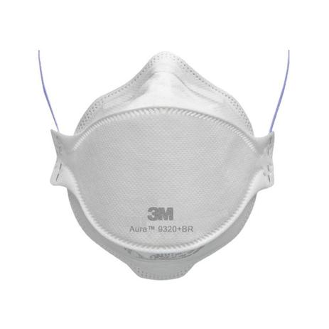 Máscara Aura 3M 9320 Pff2 Branca - CHN Menor preço em Máscara Aura 3M 9320 Pff2 Branca - CHN