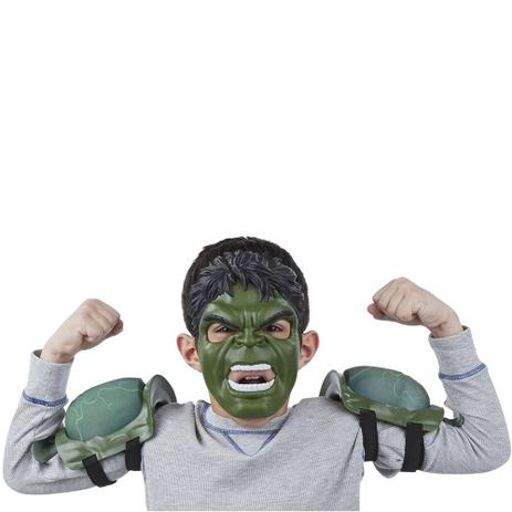 Máscara Avengers Com Acessórios Hulk B0428 - Hasbro Menor preço em Máscara Avengers Com Acessórios Hulk B0428 - Hasbro