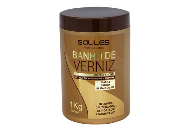 Máscara Banho de Verniz Premium Salles Profissional 1kg é ruim? Máscara Banho de Verniz Premium Salles Profissional 1kg é boa?