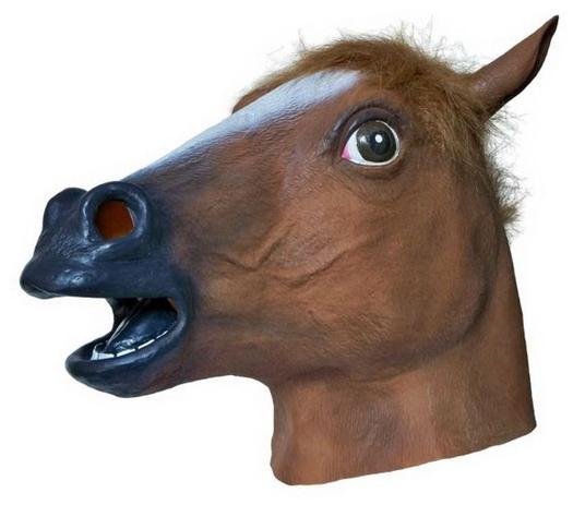 Máscara Cabeça de Cavalo - Bazar Menor preço em Máscara Cabeça de Cavalo - Bazar