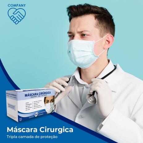 Máscara cirurgica tripla descartável 50 unidades - Medi Company é boa?