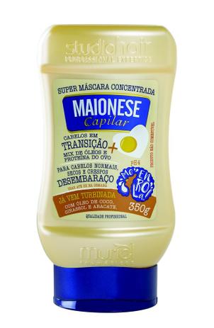 Máscara De Hidratação Capilar Maionese 350g - Nova Muriel Menor preço em Máscara De Hidratação Capilar Maionese 350g - Nova Muriel