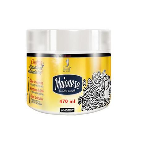 Máscara de Hidratação Maionese Capilar Multitrat 470ml Linha Gourmet Menor preço em Máscara de Hidratação Maionese Capilar Multitrat 470ml Linha Gourmet
