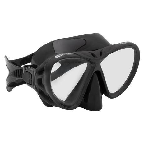 Máscara de Mergulho Black com Tiras Ajustáveis - Nautika Menor preço em Máscara de Mergulho Black com Tiras Ajustáveis - Nautika