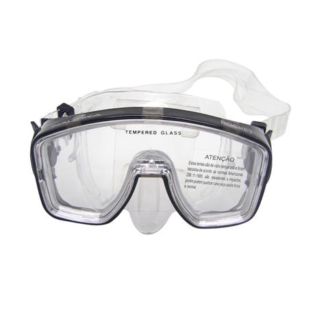 Máscara de Mergulho Rocket com Protetor Nasal Preta - Nautika Menor preço em Máscara de Mergulho Rocket com Protetor Nasal Preta - Nautika