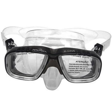 Máscara De Mergulho X-Dive Plástico Abs Lente De Vidro Ntk Menor preço em Máscara De Mergulho X-Dive Plástico Abs Lente De Vidro Ntk