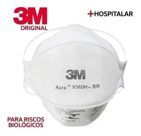 Máscara De Proteção 3m Aura Pff-2 9360h Branca é boa?