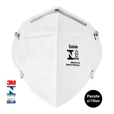 Máscara de Proteção PFF-2 S 9920H 3M kit com 10 unidades Menor preço em Máscara de Proteção PFF-2 S 9920H 3M kit com 10 unidades