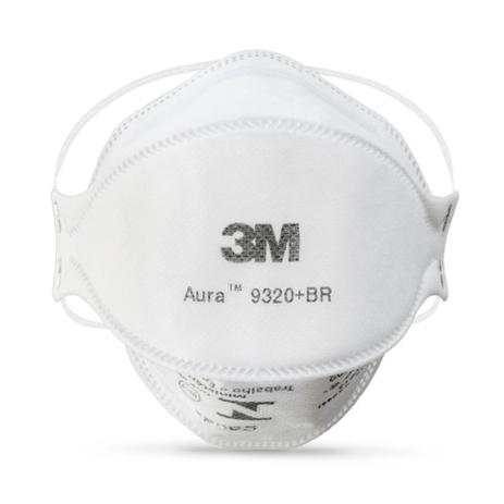 Máscara Descartável 3M Aura 9320+BR PFF 2 Branca 1 Unidade Menor preço em Máscara Descartável 3M Aura 9320+BR PFF 2 Branca 1 Unidade