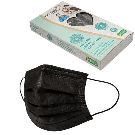 Mascara Descartavel Cirurgica Tripla Preta Kit 10 Und - ProtectPremium é boa?