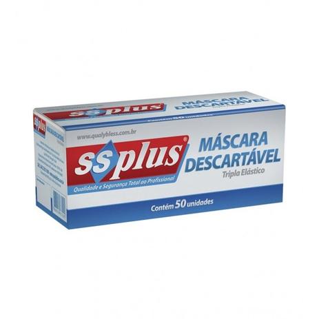 Mascara Descartável com Elástico 50un - Ssplus - Bioservice é boa?