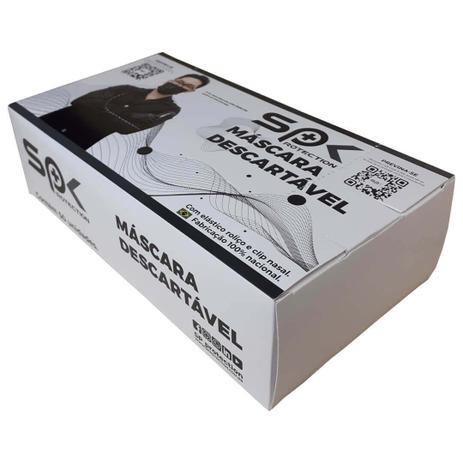 Mascara descartavel tnt preta caixa com 50 unidades - JSA Menor preço em Mascara descartavel tnt preta caixa com 50 unidades - JSA