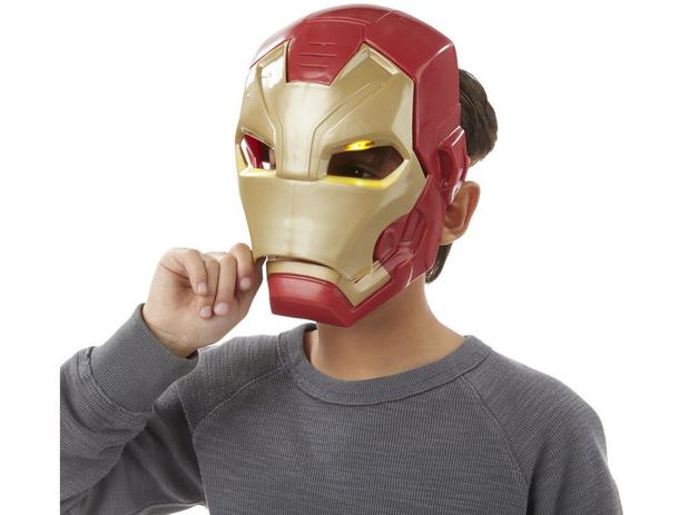 Máscara Eletrônica Homem de Ferro Capitão América - Guerra Civil Marvel Hasbro B5784