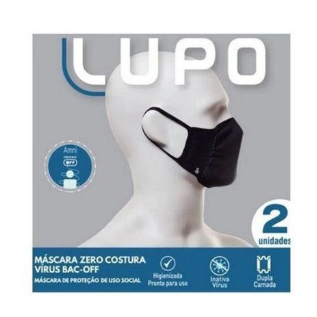 Máscara Lupo Costura Vírus BAC-OFF é boa?