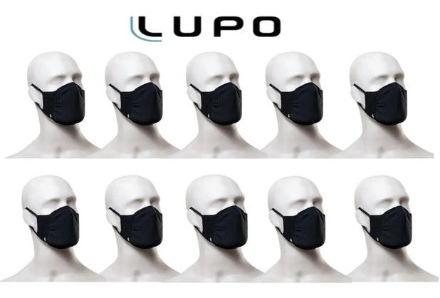 Mascara lupo kit 10 unidades cor preta Menor preço em Mascara lupo kit 10 unidades cor preta