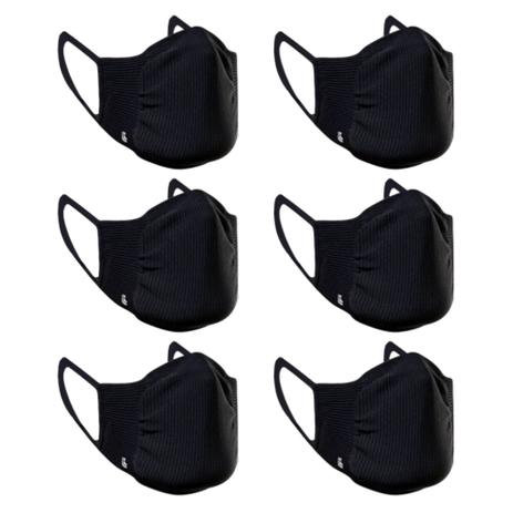 Máscara Lupo Kit C/ 6 máscaras preta Menor preço em Máscara Lupo Kit C/ 6 máscaras preta