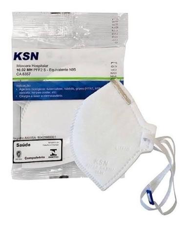 Máscara n95 KSN Menor preço em Máscara n95 KSN