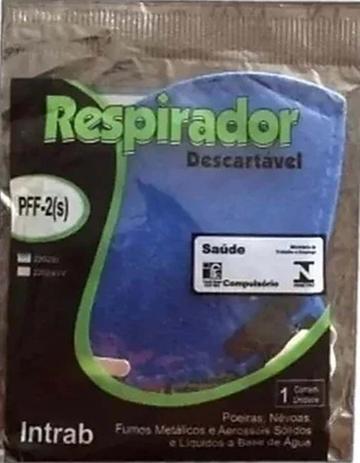 Máscara Pff2 Tipo N95 Sem Válvula - Intrab Original Menor preço em Máscara Pff2 Tipo N95 Sem Válvula - Intrab Original