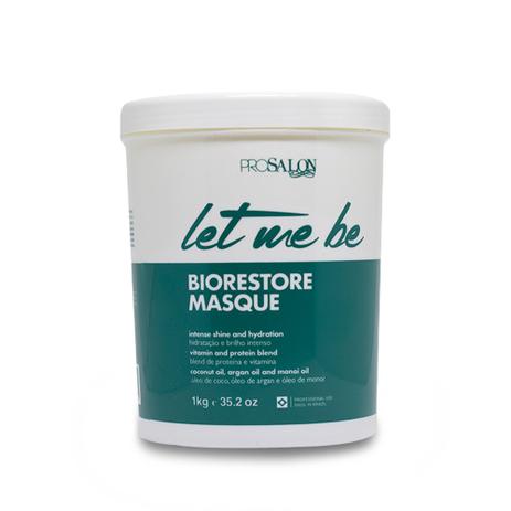 Máscara Pro Salon Let Me Be Biorestore Masque 1kg Menor preço em Máscara Pro Salon Let Me Be Biorestore Masque 1kg