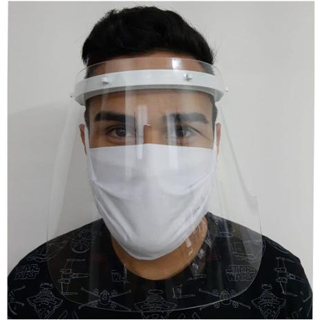Máscara Proteção Facial Pano - Viseira Plástica Para O Rosto - Protect Menor preço em Máscara Proteção Facial Pano - Viseira Plástica Para O Rosto - Protect