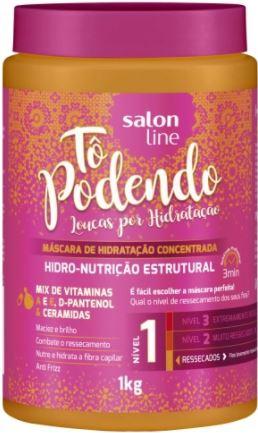 Máscara tô podendo nível 1 - hidro-nutrição estrutural - Salon line Menor preço em Máscara tô podendo nível 1 - hidro-nutrição estrutural - Salon line
