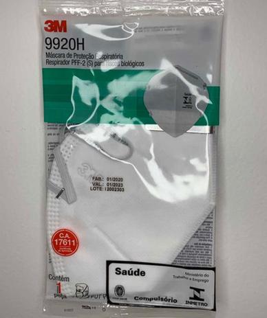 Máscaras proteção respiratória 3m pff2/n95 9920h kit com 10 unidades Menor preço em Máscaras proteção respiratória 3m pff2/n95 9920h kit com 10 unidades