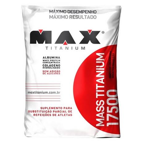 Mass Titanium 17500 1,4 Kg - Max Titanium Menor preço em Mass Titanium 17500 1,4 Kg - Max Titanium