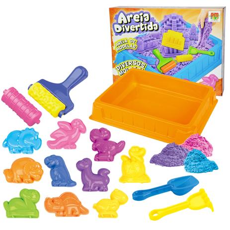 Massa areia modelar divertida com moldes dinossauro - dm toy - Dm toys Menor preço em Massa areia modelar divertida com moldes dinossauro - dm toy - Dm toys