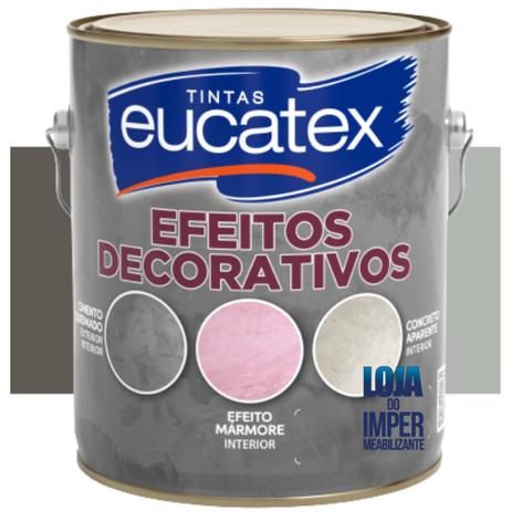 Massa Cimento Queimado Efeito Decorativo 5kg Galão - Cores - Eucatex