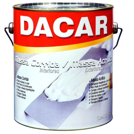 Massa Corrida Dacar PVA 900 Ml Menor preço em Massa Corrida Dacar PVA 900 Ml