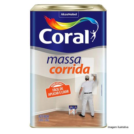 Massa Corrida PVA Coral 25kg Menor preço em Massa Corrida PVA Coral 25kg