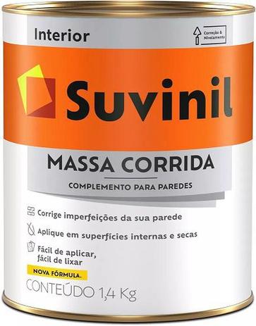 Massa Corrida Suvinil Premium 900ml Menor preço em Massa Corrida Suvinil Premium 900ml