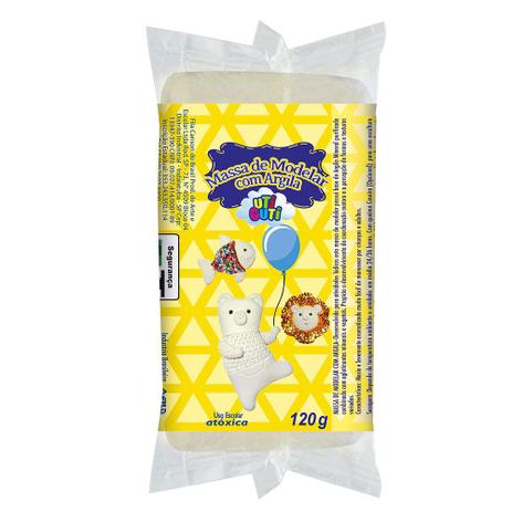 Massa de Modelar com Argila Uti Guti 120g - Licyn Menor preço em Massa de Modelar com Argila Uti Guti 120g - Licyn