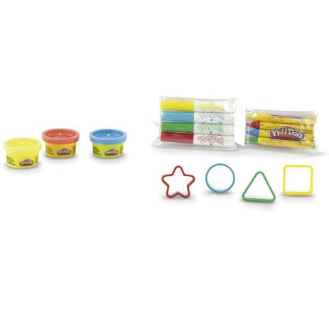 Massa de Modelar - Play-Doh - Conjunto de Formas e Canetinhas Coloridas - DTC é boa?