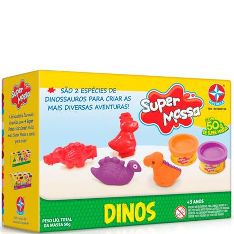 Massa De Modelar Super Massa Dinos Sortidos - Estrela é boa?