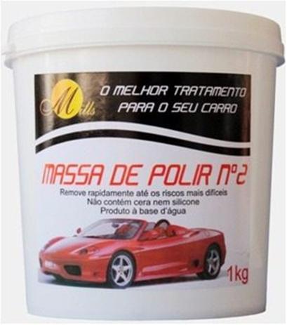 MASSA DE POLIR Nº 2 POTE DE 1KG MILLS Menor preço em MASSA DE POLIR Nº 2 POTE DE 1KG MILLS