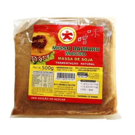 MASSA DE SOJA MISSÔ MACROBIÓTICO Claro 500G - DAIMARU Menor preço em MASSA DE SOJA MISSÔ MACROBIÓTICO Claro 500G - DAIMARU