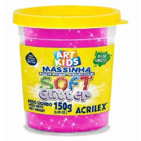 Massa p/modelar soft glitter 150g maravilha 226 / un / acrilex Menor preço em Massa p/modelar soft glitter 150g maravilha 226 / un / acrilex