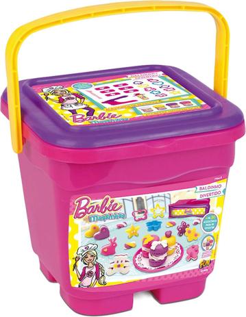 Menor preço em Massa para Modelar Criativa Barbie Baldinho Divertido FUN