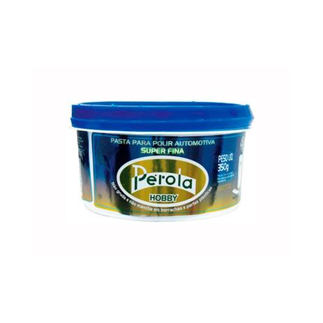 Massa Polir Hobby 350g Base Água Pérola Menor preço em Massa Polir Hobby 350g Base Água Pérola