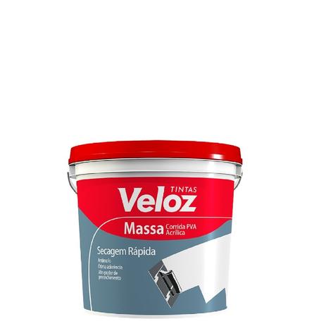 Massa pva corrida interna (galão 3,6l) - veloz Menor preço em Massa pva corrida interna (galão 3,6l) - veloz