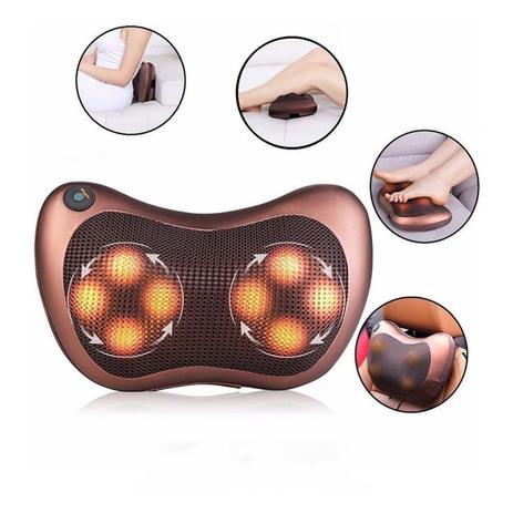 Massageador Almofada Shiatsu Infravermelho Pescoço Lombar Pernas Pés - Relax & Spin Tone Menor preço em Massageador Almofada Shiatsu Infravermelho Pescoço Lombar Pernas Pés - Relax & Spin Tone