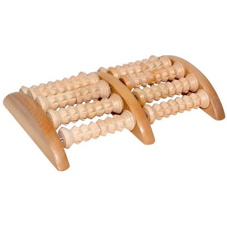 Massageador para Pés Manual de Madeira Newart com Esferas Menor preço em Massageador para Pés Manual de Madeira Newart com Esferas