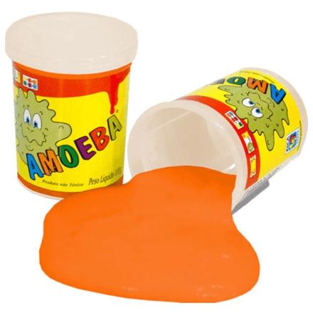 Massinha Amoeba Geleca Laranja Pote 110gr Asca Toys Menor preço em Massinha Amoeba Geleca Laranja Pote 110gr Asca Toys